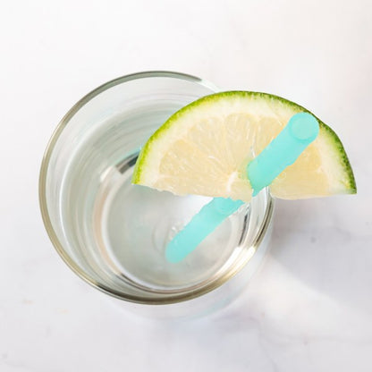 Joy Portable Eco-Friendly Silicone Rainbow Color Straws