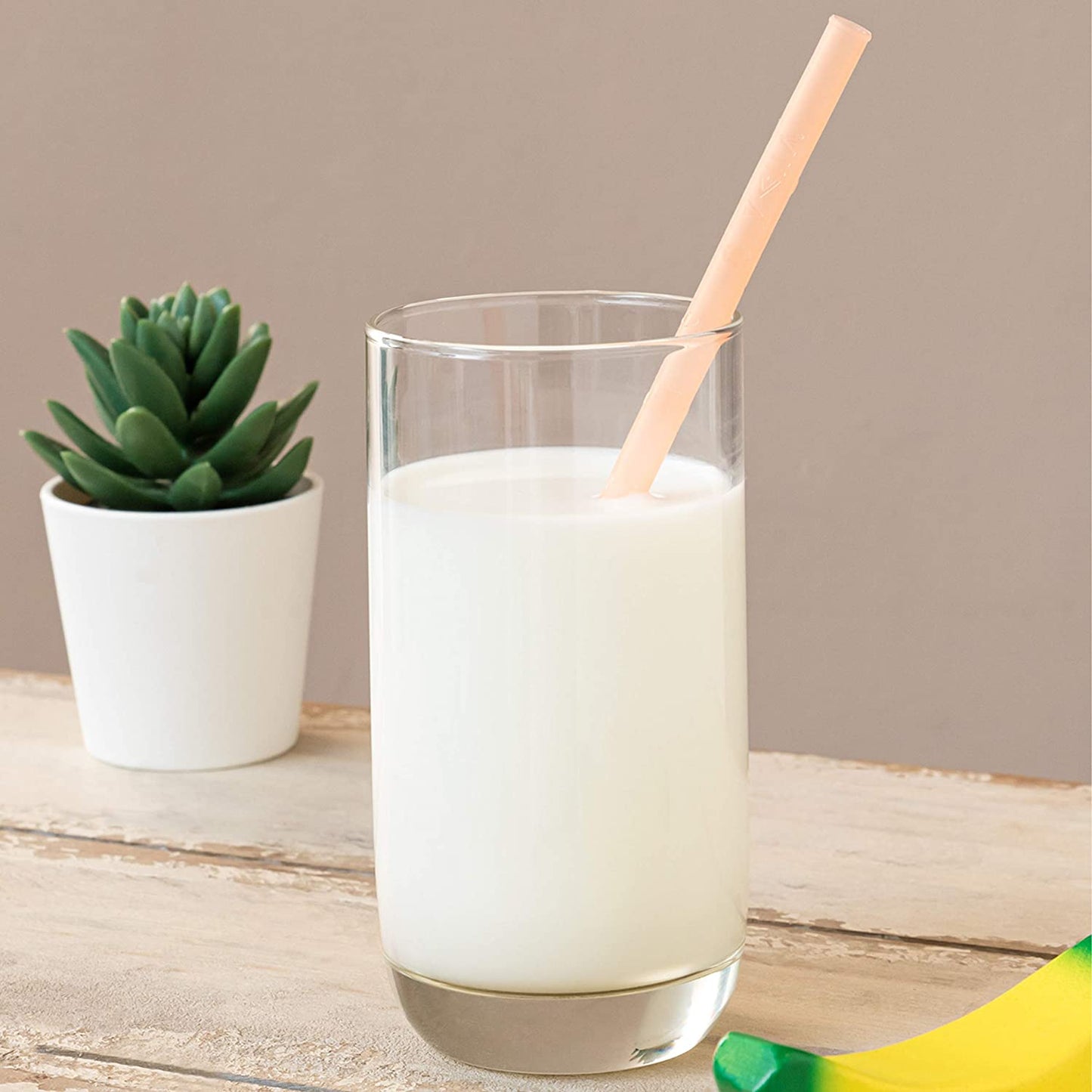 Joy Portable Eco-Friendly Silicone Rainbow Color Straws