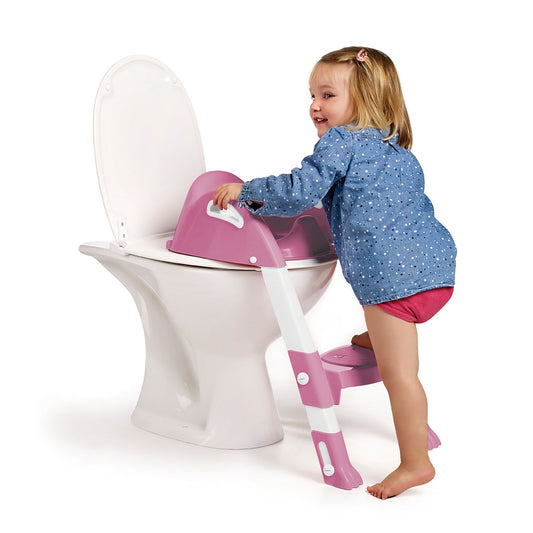 Kiddyloo Foldable Toilet Trainer with Adjustable Step