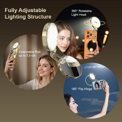 Magnetic Selfie Light for Mobile Phones