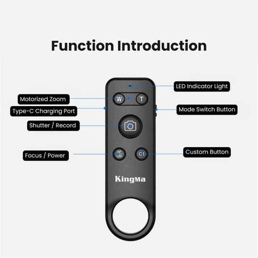Bluetooth Wireless Remote Shutter for Digital Cameras