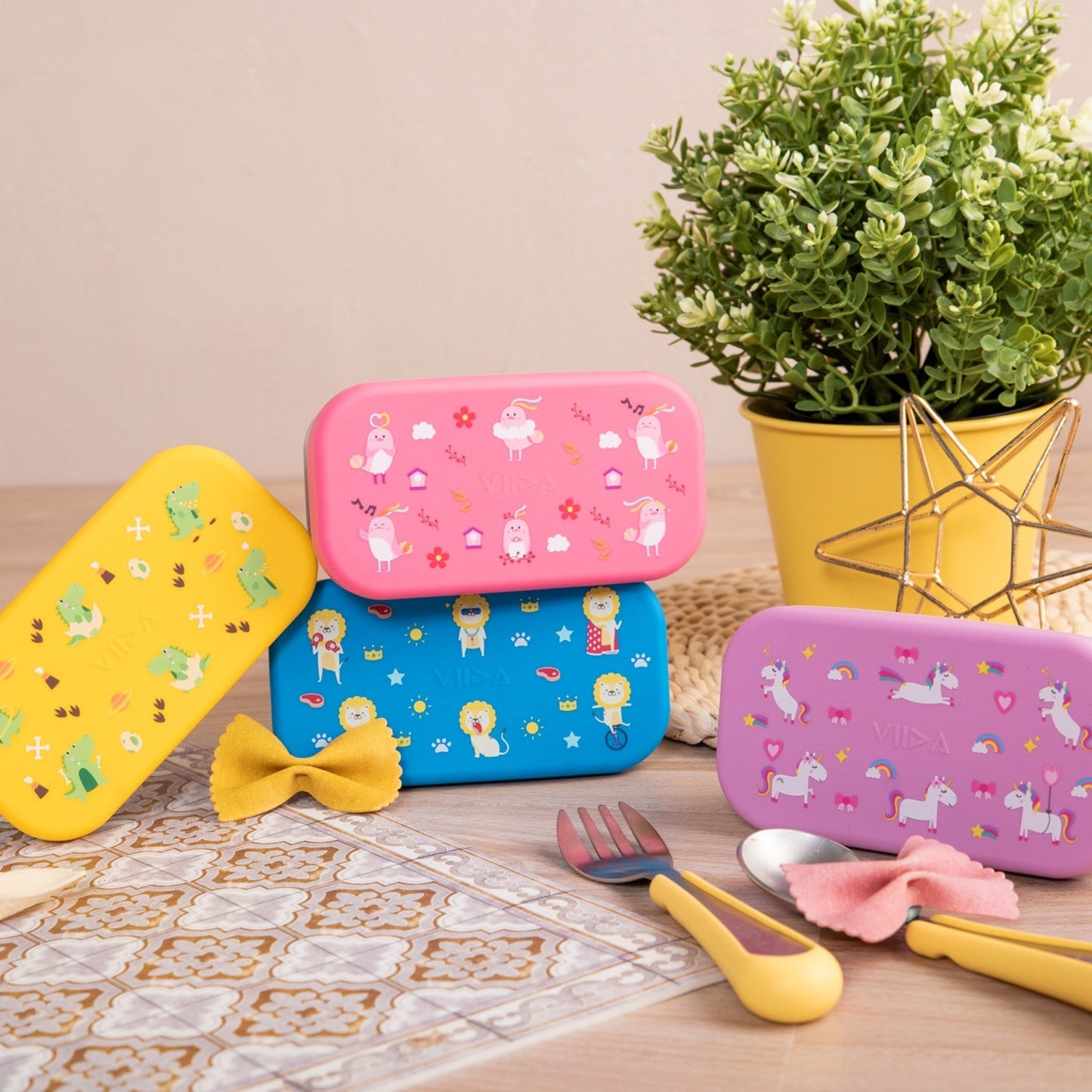 Joy Small Karrie Stainless Steel Lunch Box