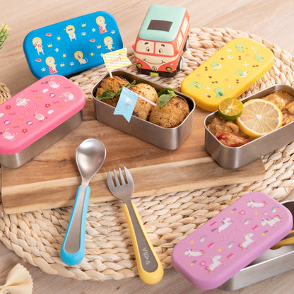 Joy Small Karrie Stainless Steel Lunch Box