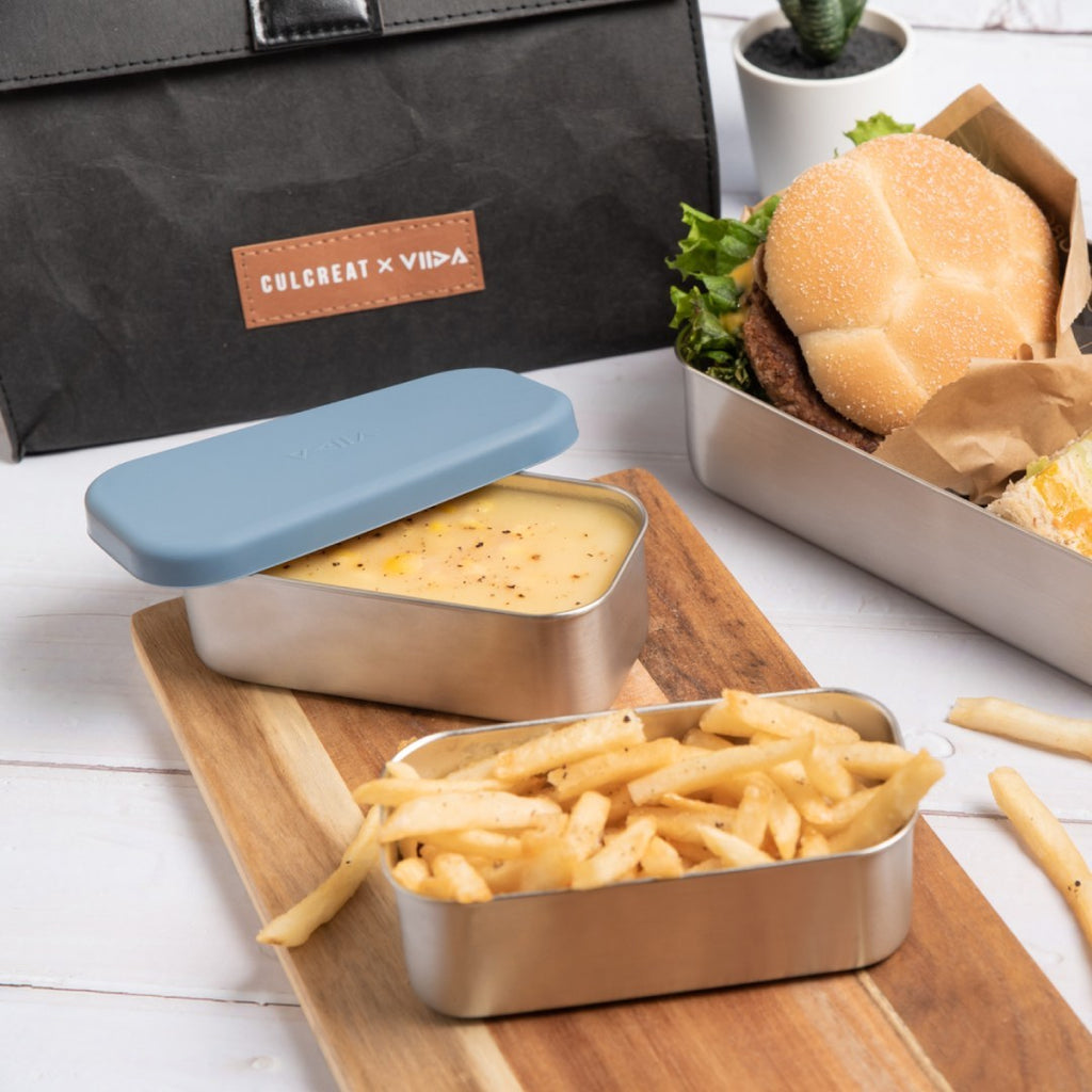 Morgen Kasten Small Stainless Steel Lunch Box