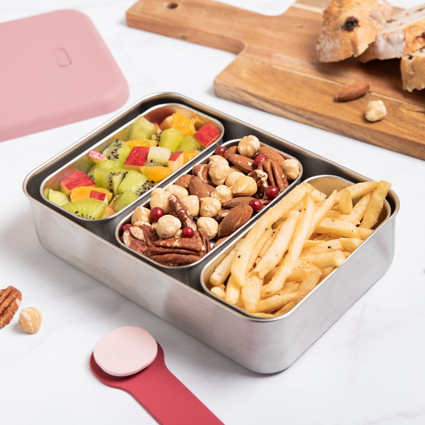 Morgen Kasten Small Stainless Steel Lunch Box