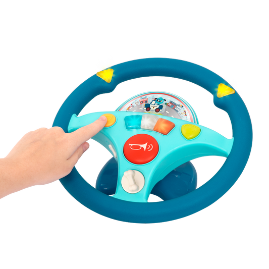 Woofer’s Musical Driving Steering Wheel Toy