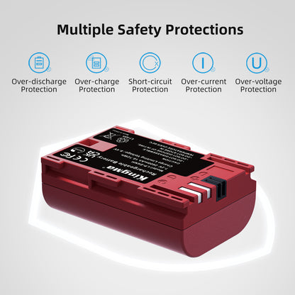 LP-E6NH | Canon | 2600mAh | Replacement Battery