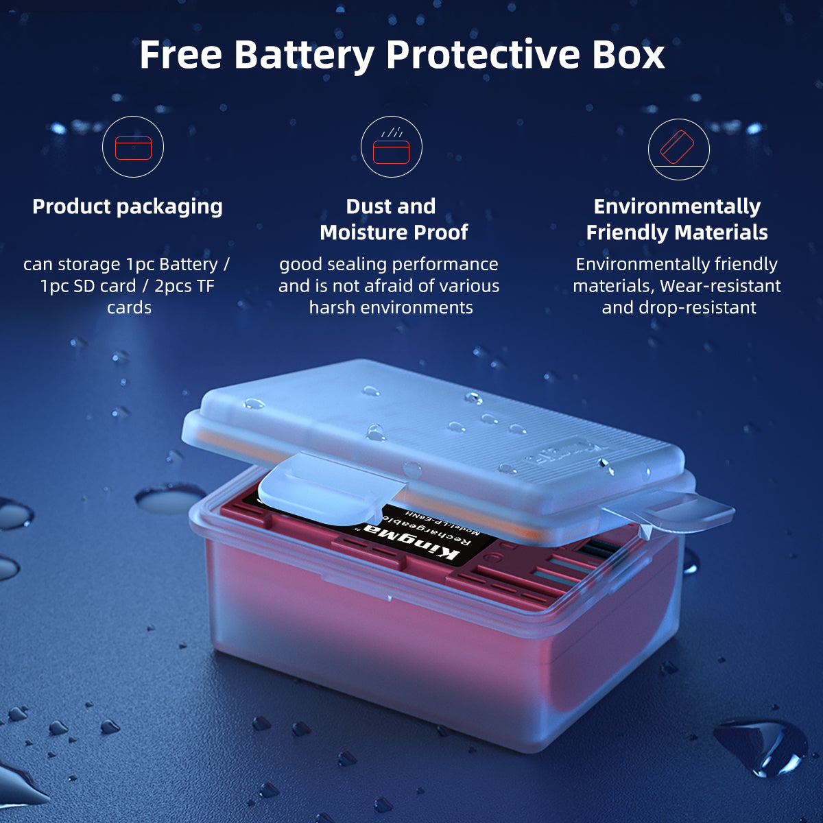 LP-E6NH | Canon | 2600mAh | Replacement Battery