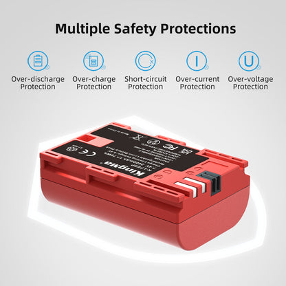 LP-E6P Fully Decoded Camera Replacement Battery for CANON Cameras