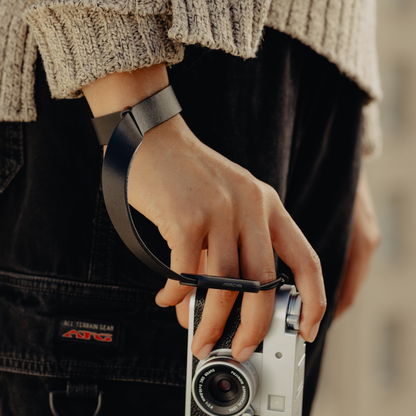 Cuff Leather Camera Wrist Strap
