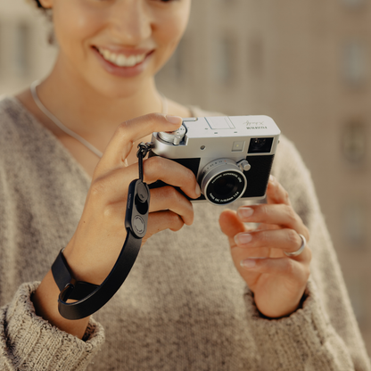 Cuff Leather Camera Wrist Strap