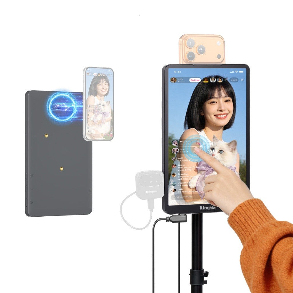 10" Touch Monitor for Mobile Phone Live Streaming