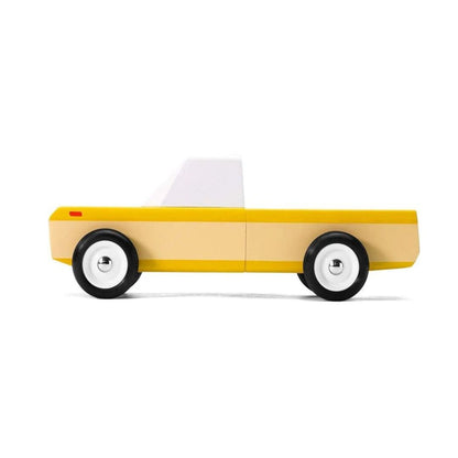 Longhorn Orange Wooden Toy Car