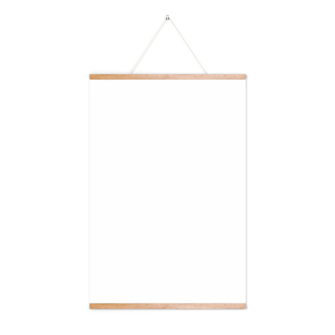 Wooden Poster Print Hanger