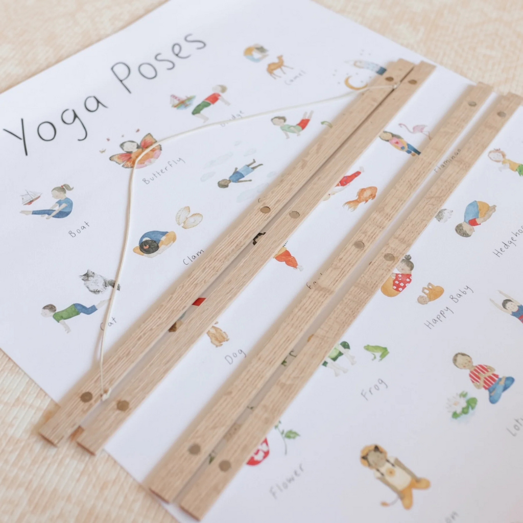 Wooden Poster Print Hanger