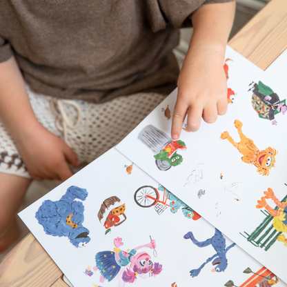 Mindful Moments with Sesame Street Floor Puzzle