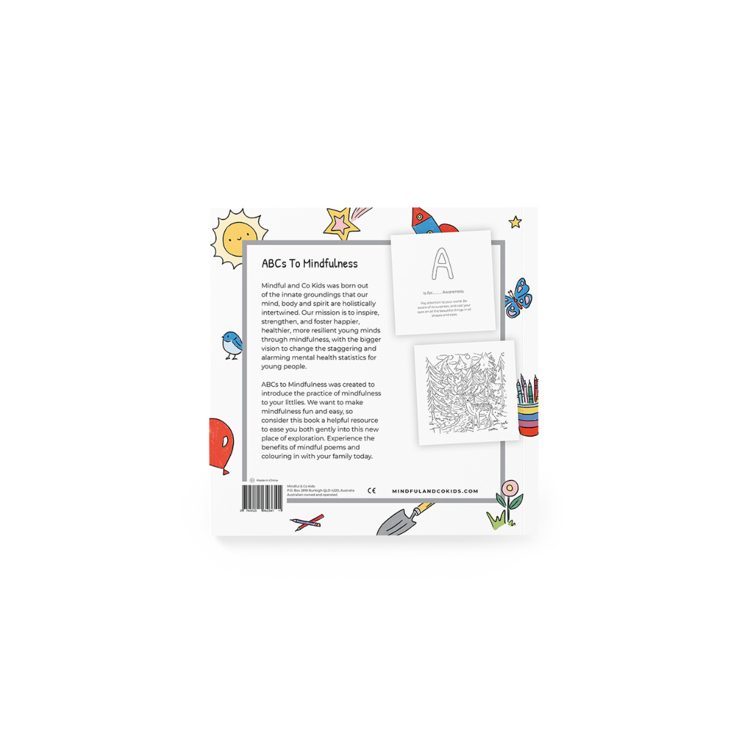 ABCs to Mindfulness Colouring Book