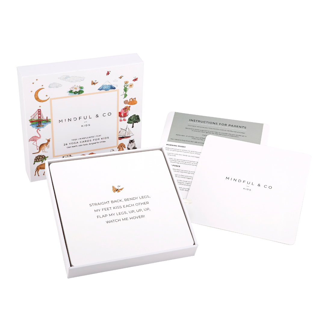 Yoga Flash Cards - 26 Cards