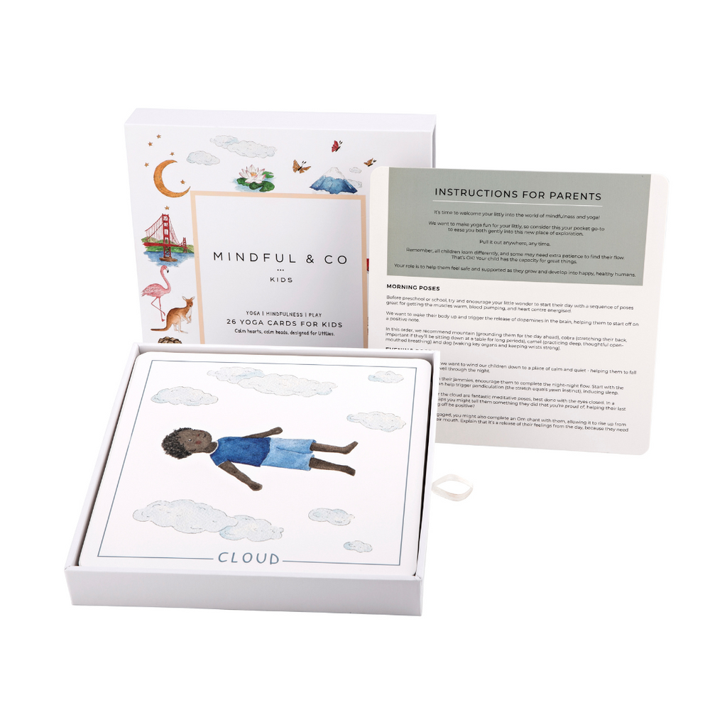 Yoga Flash Cards - 26 Cards