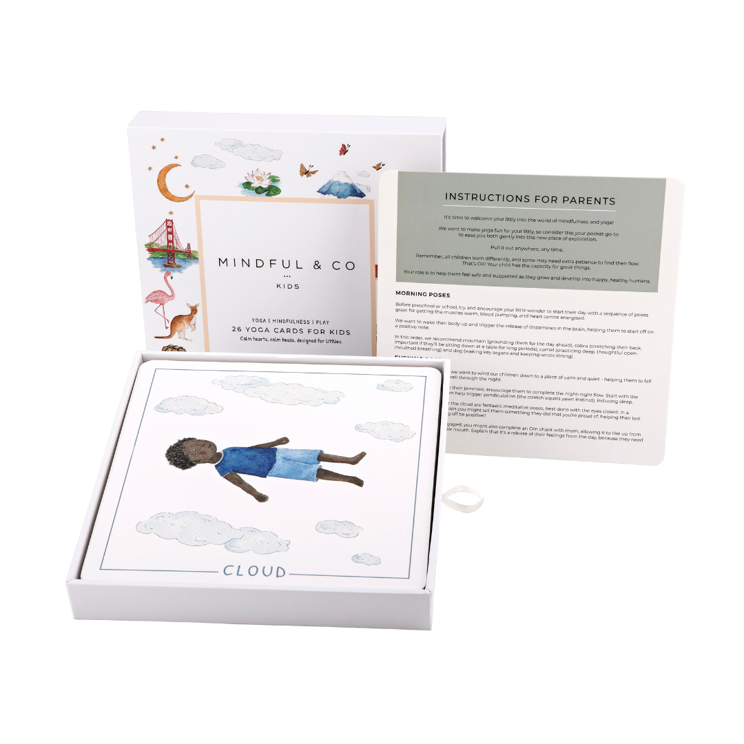 Yoga Flash Cards - 26 Cards