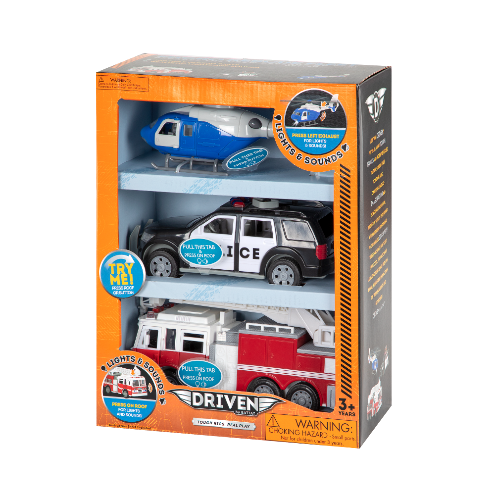 Micro Rescue Fleet Vehicle Toy