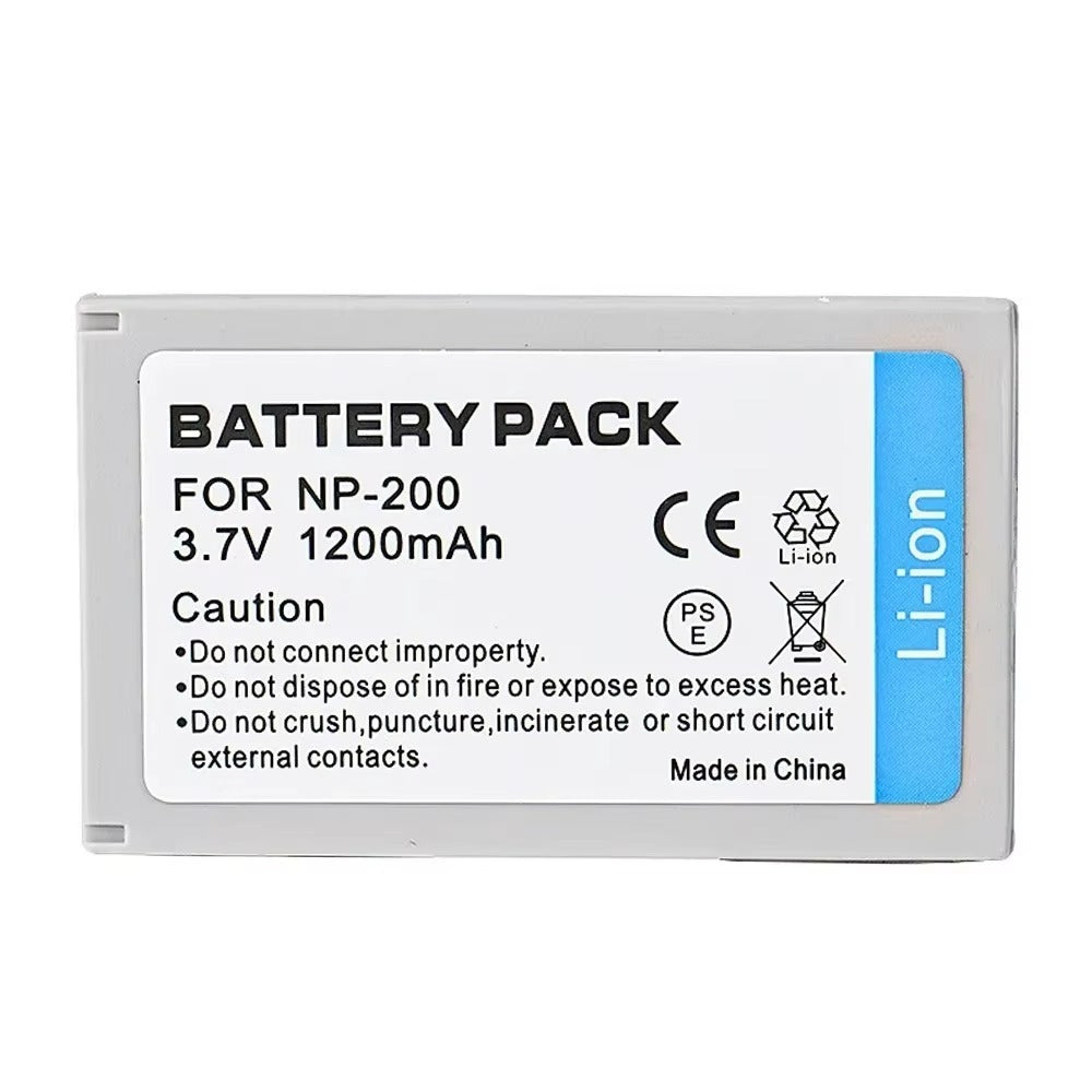 NP-200 1200mAh Replacement Battery for Minolta Cameras