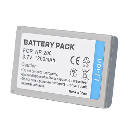 NP-200 1200mAh Replacement Battery for Minolta Cameras