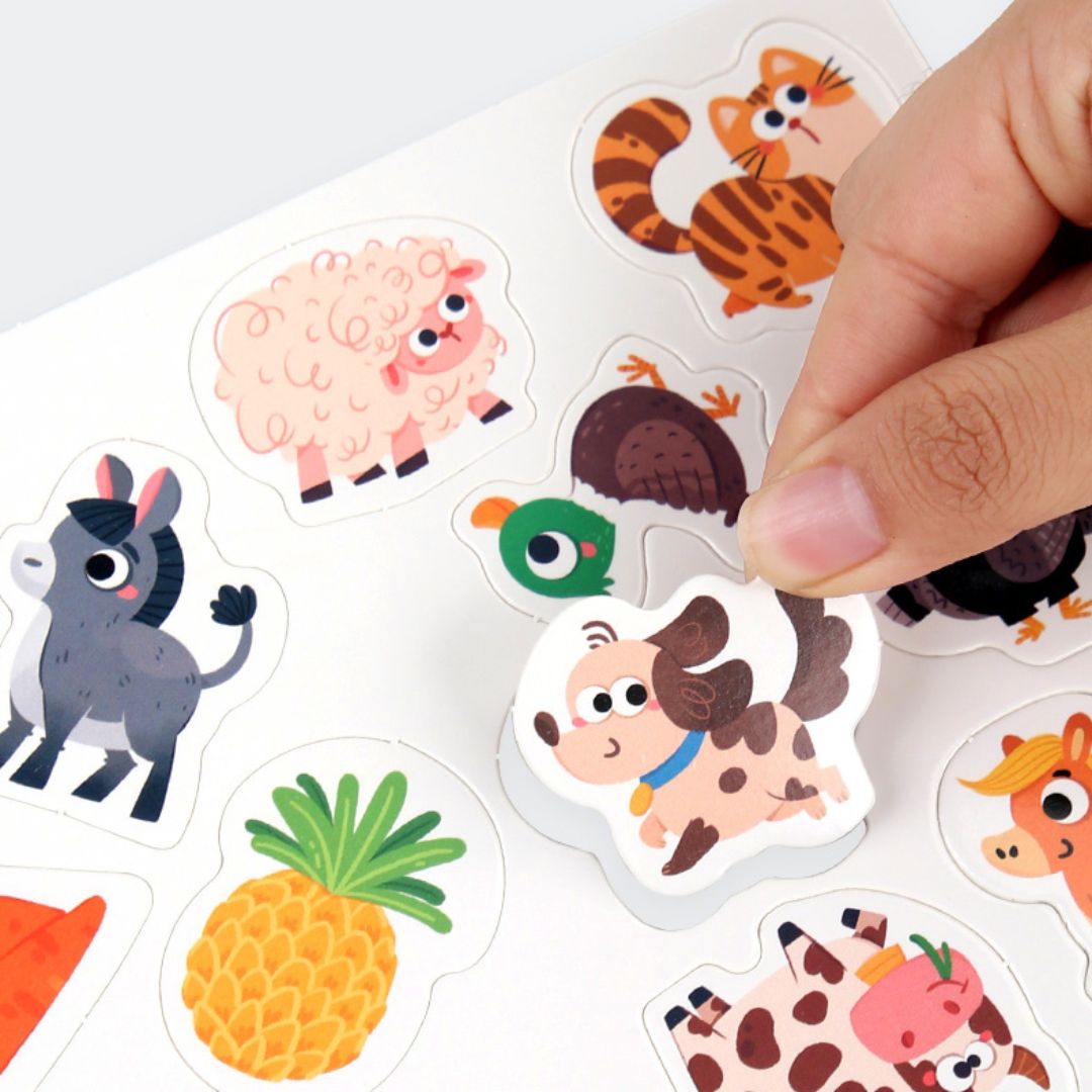 Early Learning Activity Montessori Book - Look! Animal