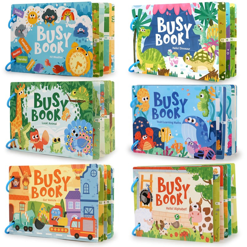 Early Learning Activity Montessori Book - Look! Animal