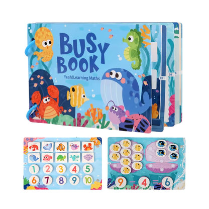 Early Learning Activity Montessori Book - Yeah! Learning Maths