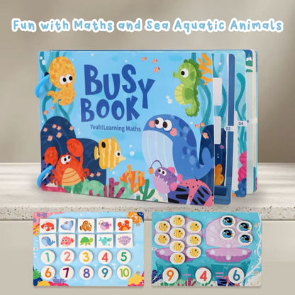 Early Learning Activity Montessori Book - Yeah! Learning Maths