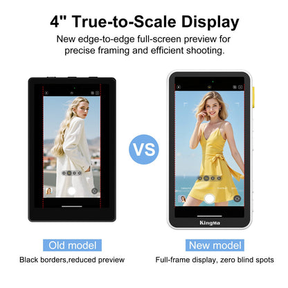 Magnetic Wireless Screen for Phone Vlogging and Selfies