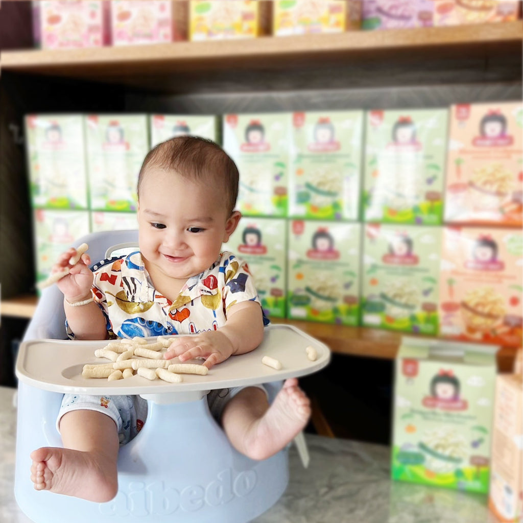 Quinoa with Brown Rice Mini Cracker Baby & Kids Snacks - Orange