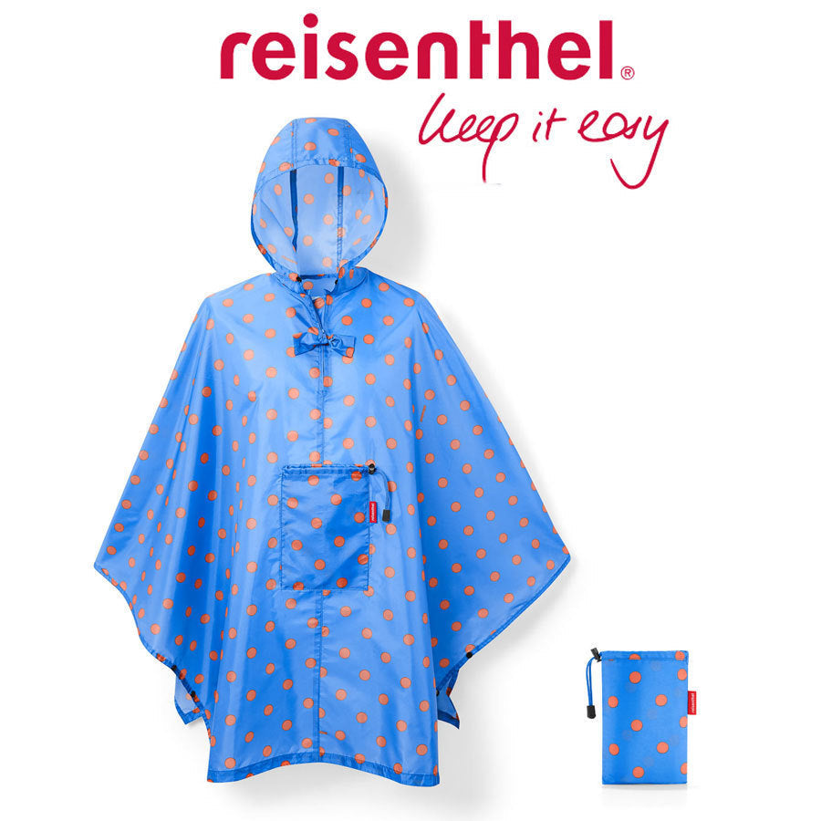 Blue with Red Dots
