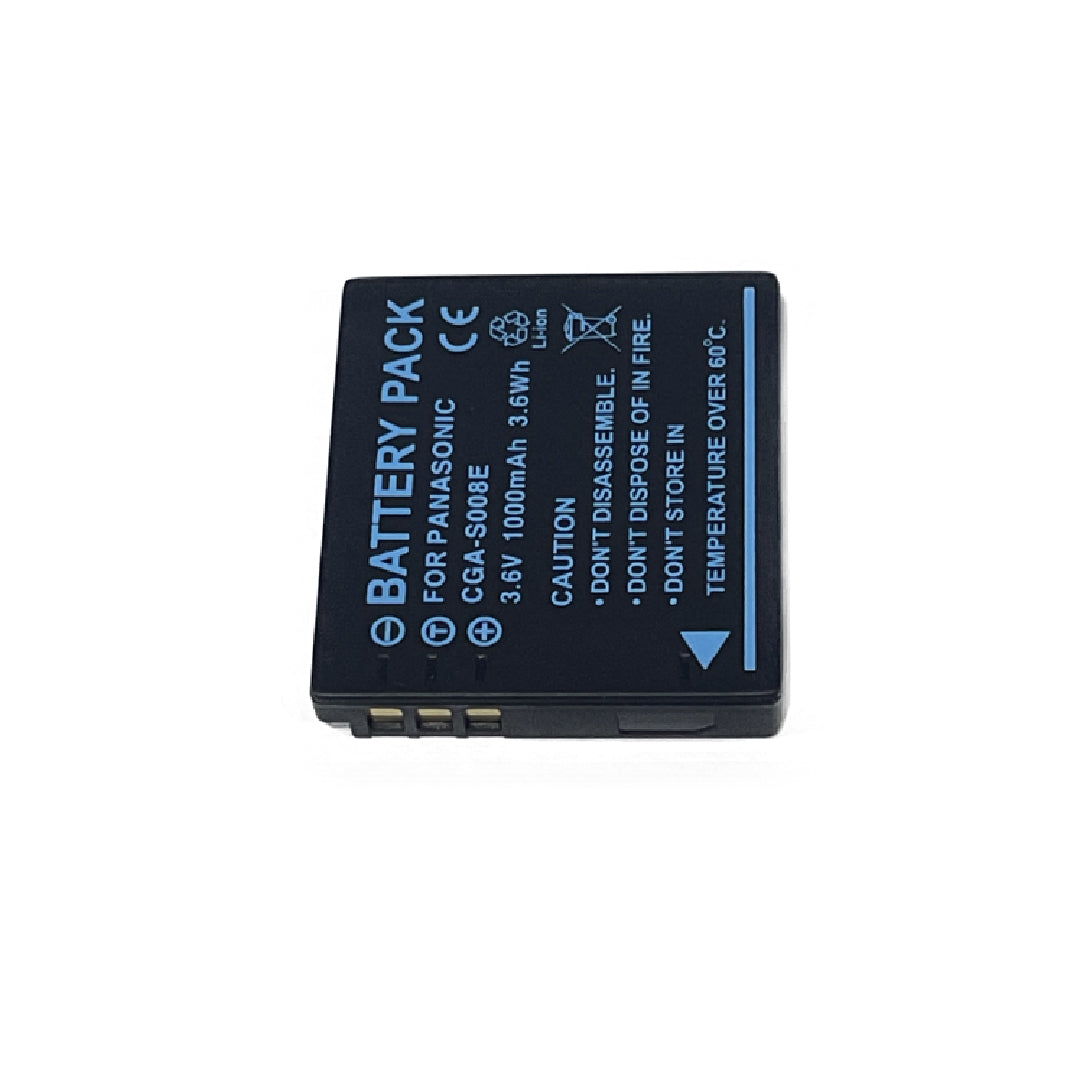 S008E / BCE10 / DB70 Replacement Battery for Panasonic and Ricoh Cameras