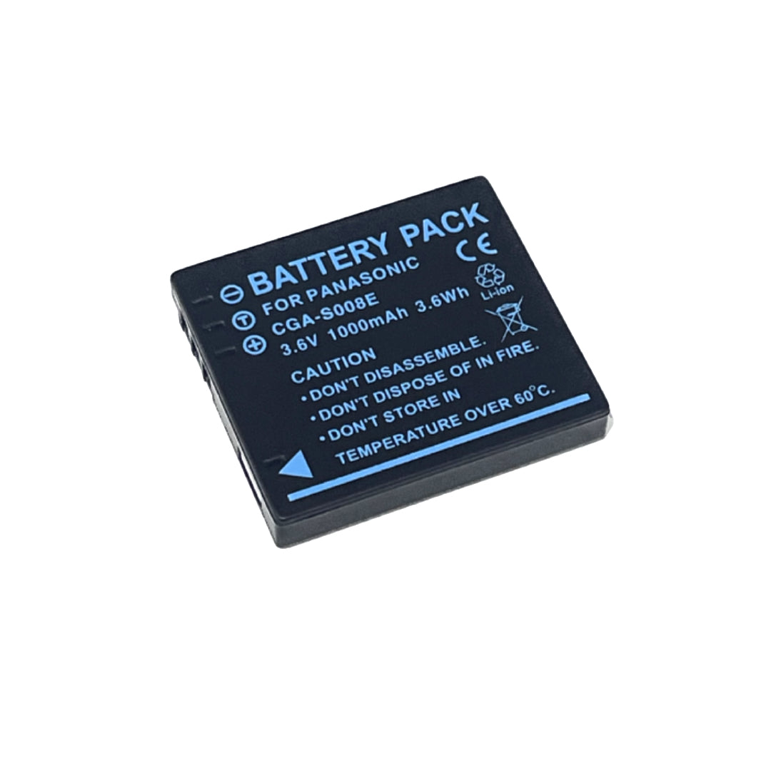 S008E / BCE10 / DB70 Replacement Battery for Panasonic and Ricoh Cameras