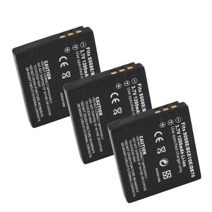 S008E / BCE10 / DB70 Replacement Battery for Panasonic and Ricoh Cameras