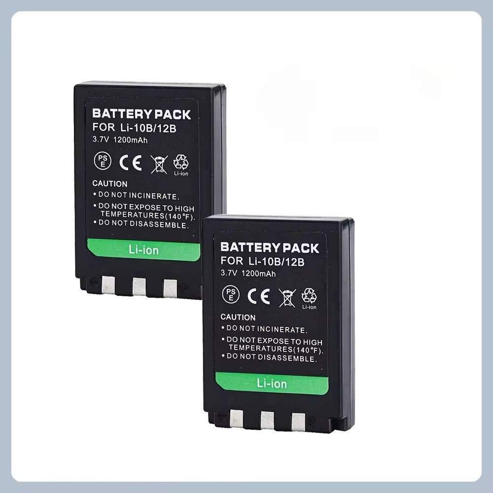 Li-10B / Li-12B Replacement Battery for Olympus Cameras