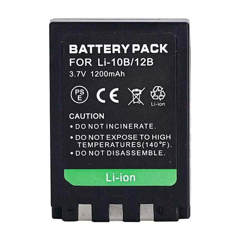 Li-10B / Li-12B Replacement Battery for Olympus Cameras