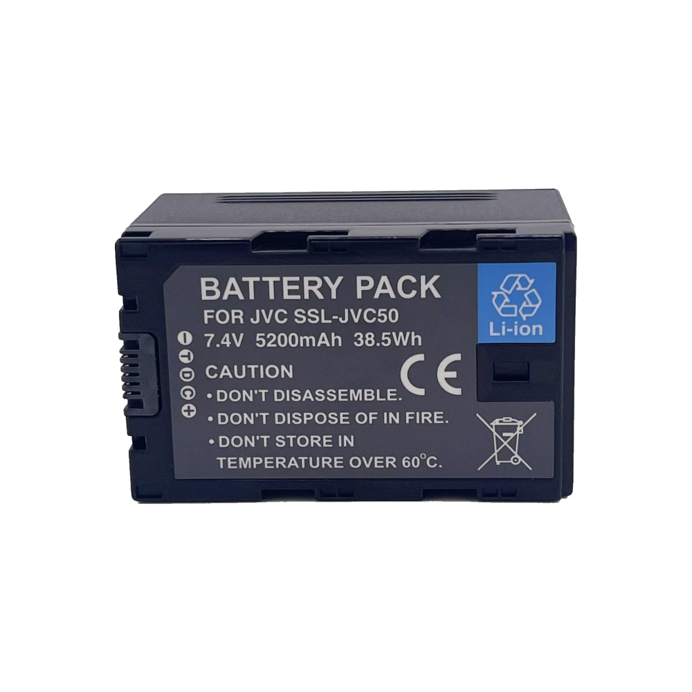 SSL-JVC50 / SSL-JVC70 Replacement Battery for JVC Cameras