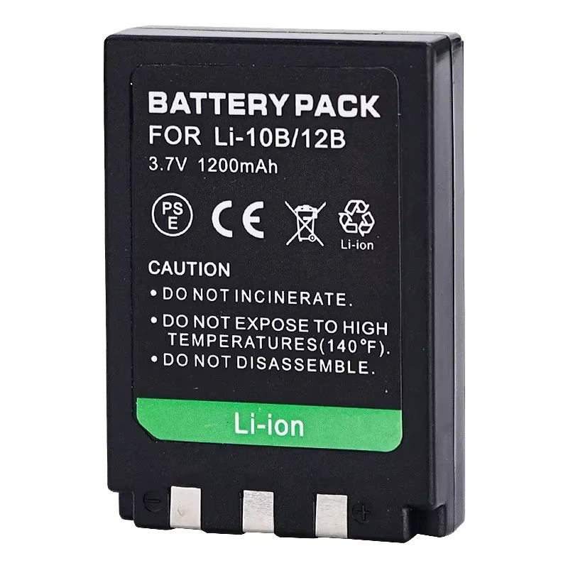 Li-10B / Li-12B Replacement Battery for Olympus Cameras
