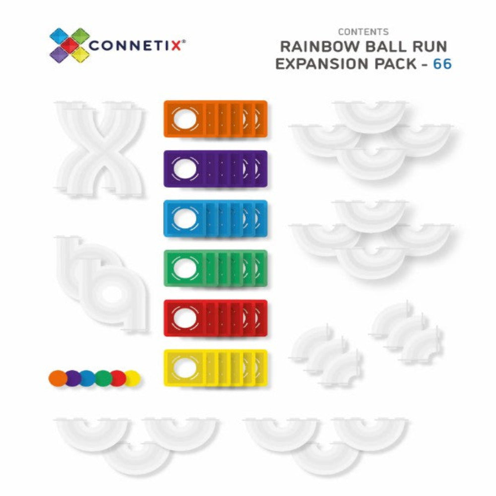 Ball Run Expansion Pack 66 Pcs