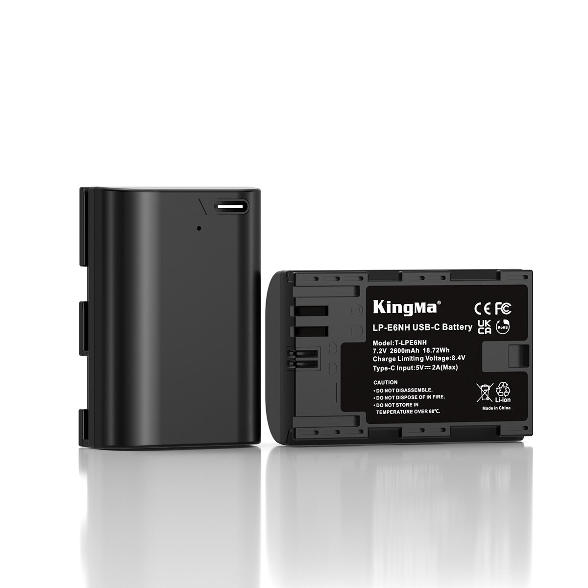 LP-E6 | Canon | Replacement Battery | Fully Decoded | USB Type-C Port