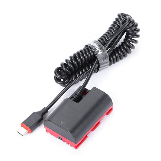 LP-E6P / LP-E6NH USB Type-C Dummy Battery for Canon Cameras