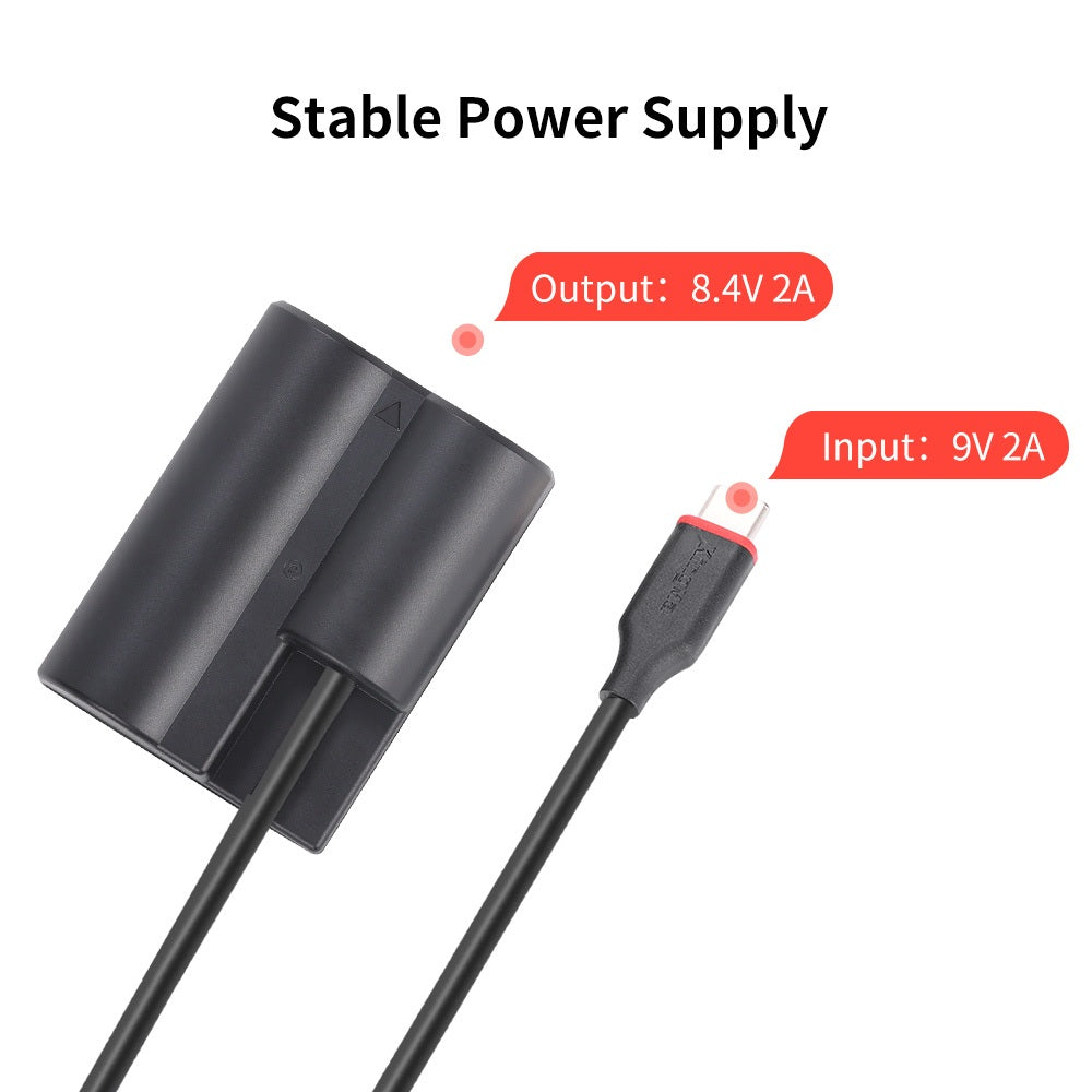 KingMa NP-W235 Dummy Battery with USB Type-C Connector for FujiFilm Cameras