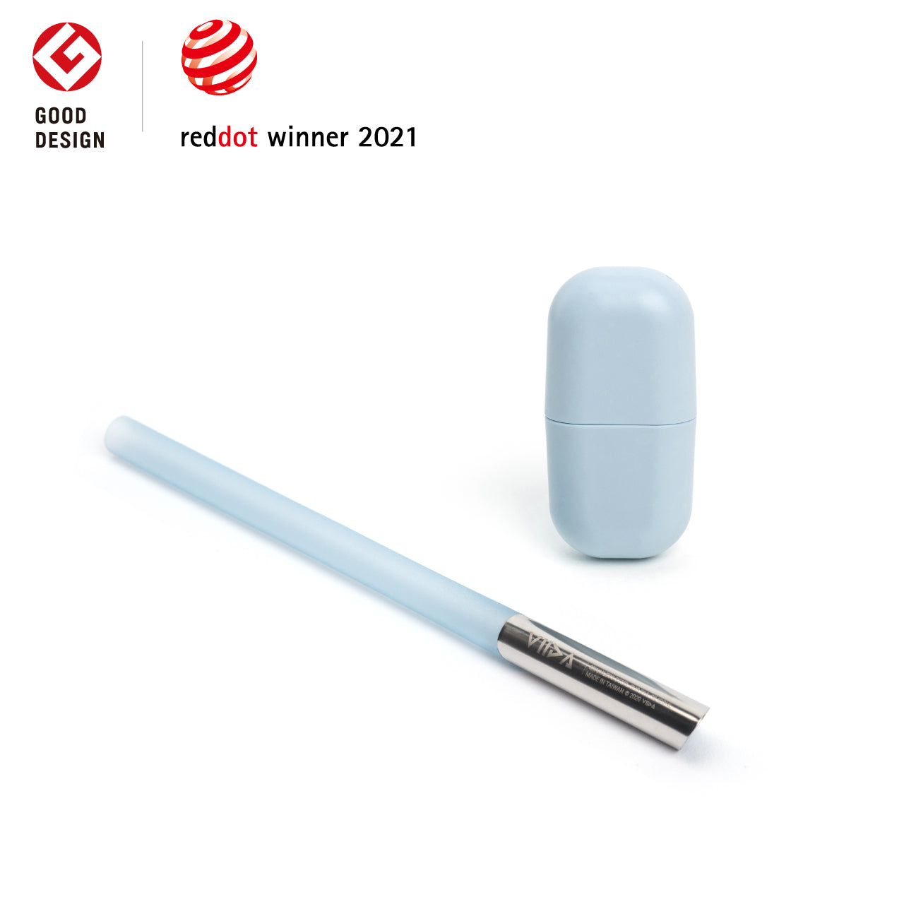 Morgen Stainless Steel Travel Cutleries Set + UiU Straw Set + Chubby Silicone Pouch XL (Bundle Set of 5)