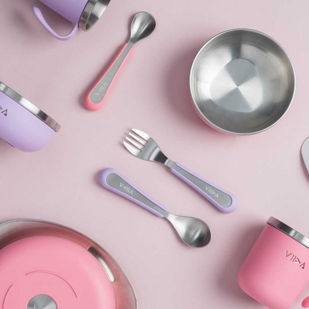 Soufflé Kids Stainless Steel Tableware Set