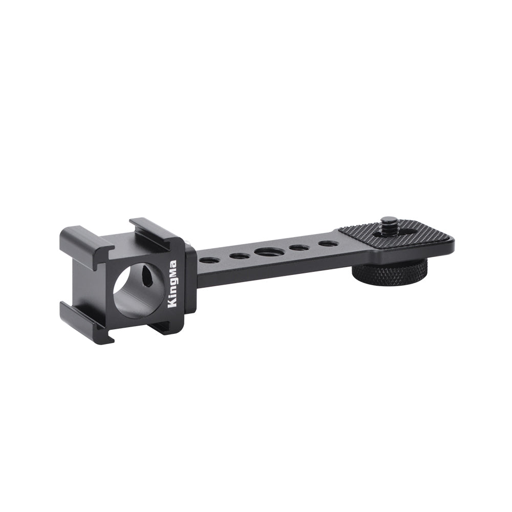 KingMa 3-Side Hot Shoe Vlogging Extension Bracket for Mirrorless Cameras, Action Cameras and Mobile Phones