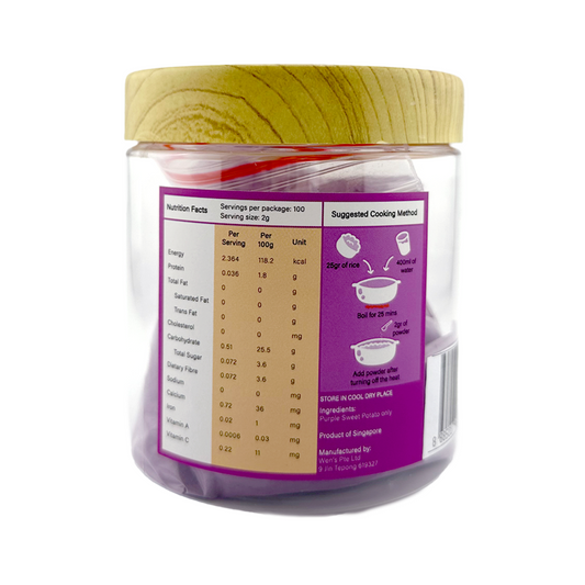 Purple Sweet Potato Baby Food Powder Jumbo