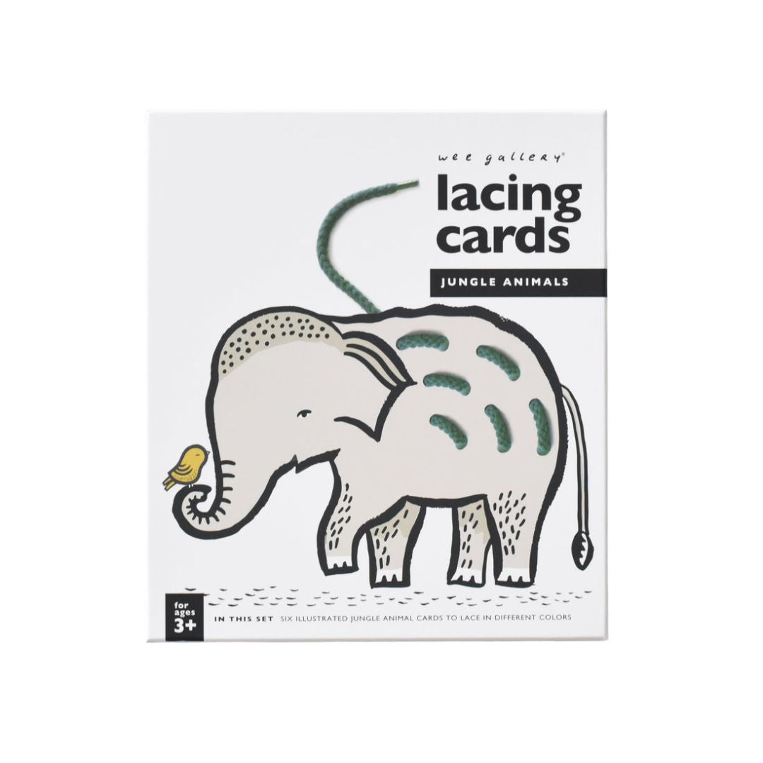 Toddler Lacing Cards - Jungle Animals